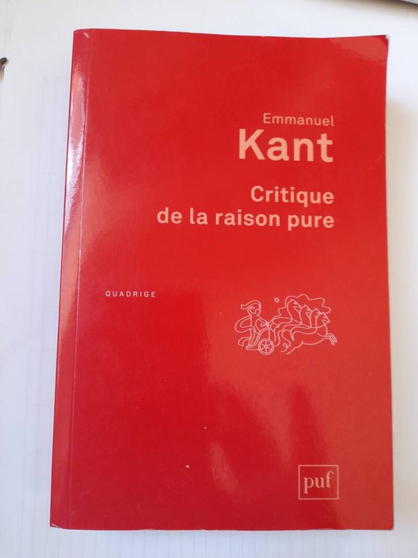 Critique de la raison pure - Emmanuel Kant - Puf - 2022