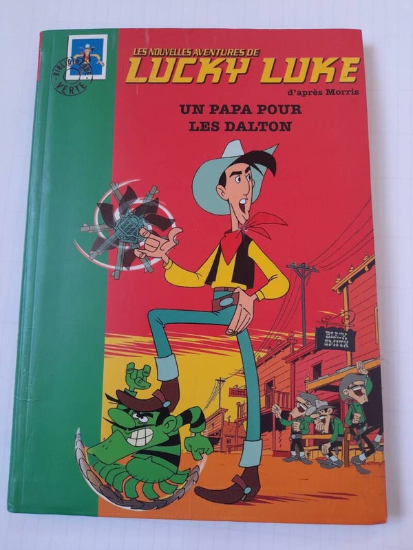 Lucky Luke : un papa pour les dalton  - Bibliothèque verte - 2005