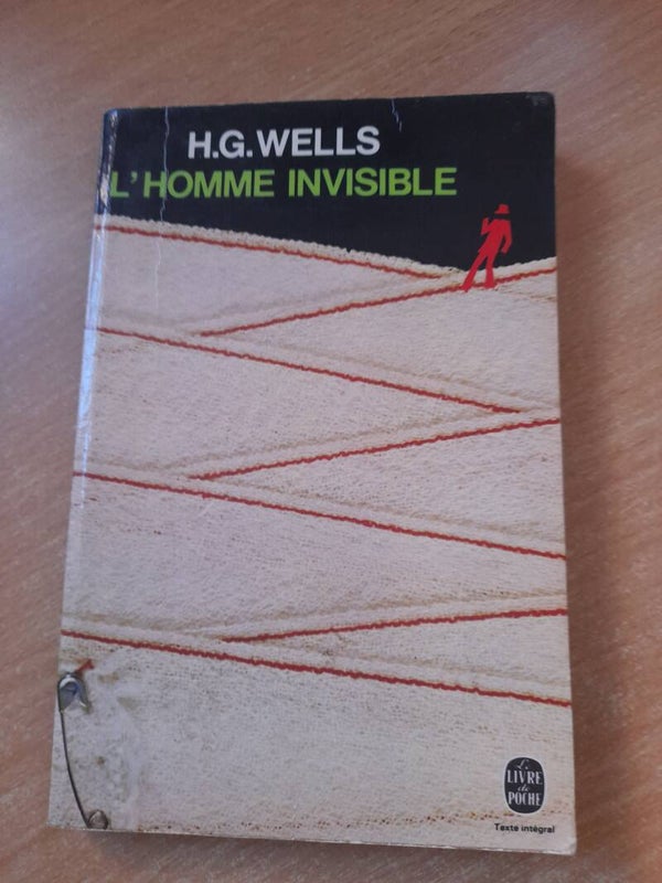L'homme invisble - HG Wells - livre de poche - 1976