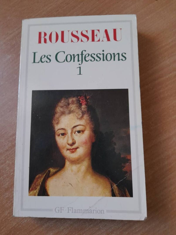 Les confessions 1 - Jean-jacques Rousseau - GF Flammarion- 1968