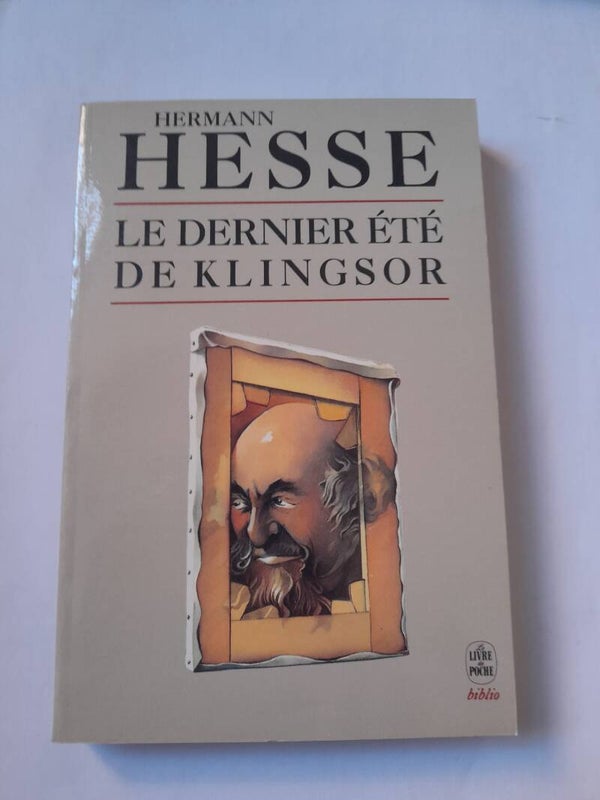 Le dernier été de Klingsor -  Hermann Hesse - Le livre de poche biblio  - 1991 Allemagne