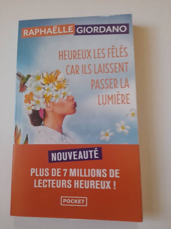 Heureux les fêlés car ils laissent passer la lumière - Raphaëlle Giordano- Pocket -2024