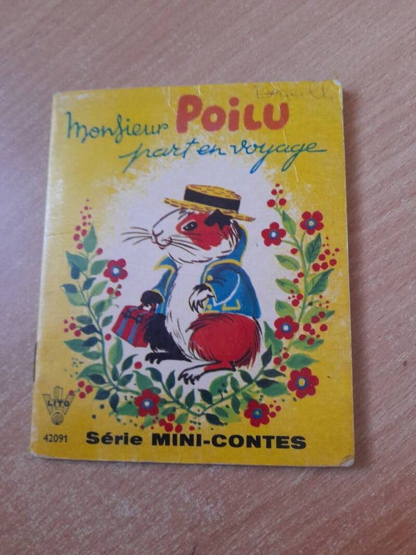 Monsieur poilu part en voyage - Série mini contes -Lito -