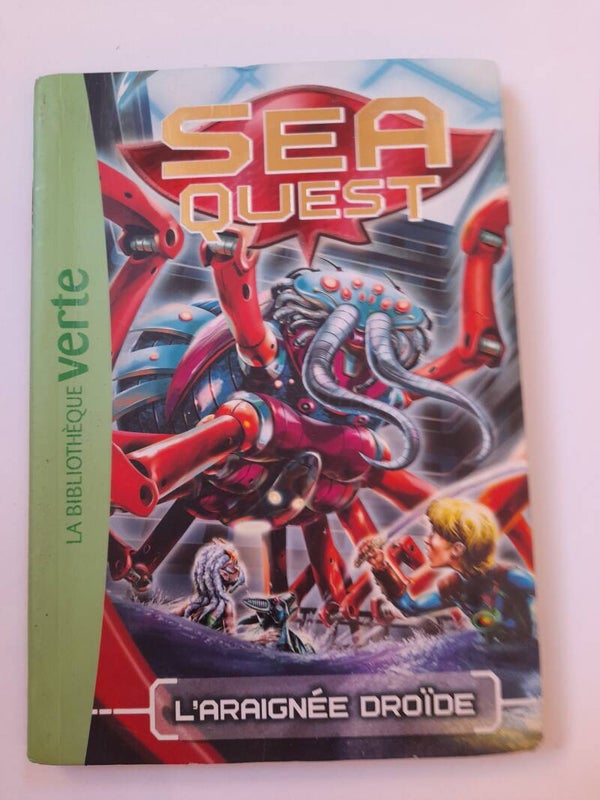 Seaquest T5 : l'araignée droïde - Bibliothèque verte -2015