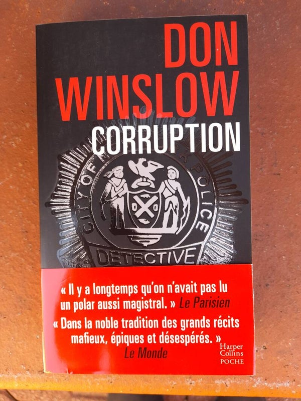 Corruption - Don Winslow - Edition Harper Collis poche -2019