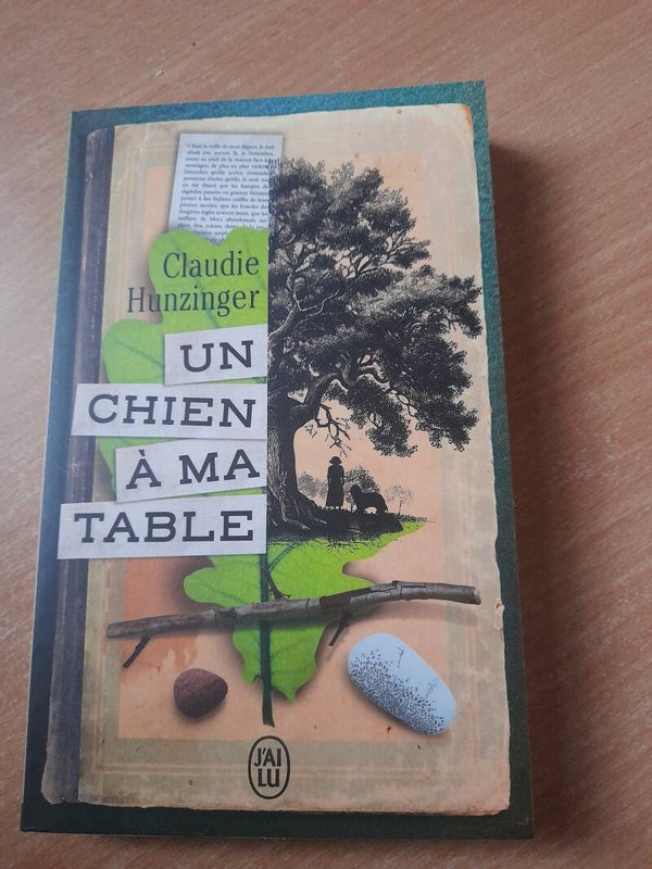 Un chien à ma table - Claudie Hunzinger - j'ai lu- 2023