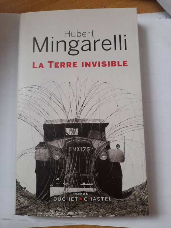 La terre invisible- Hubert Mingarelli - buchet Chastel - 2019