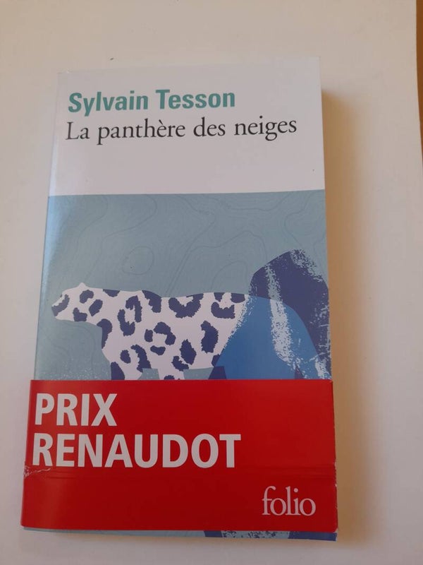 La panthère des neiges - Sylvain Tesson - folio - 2021