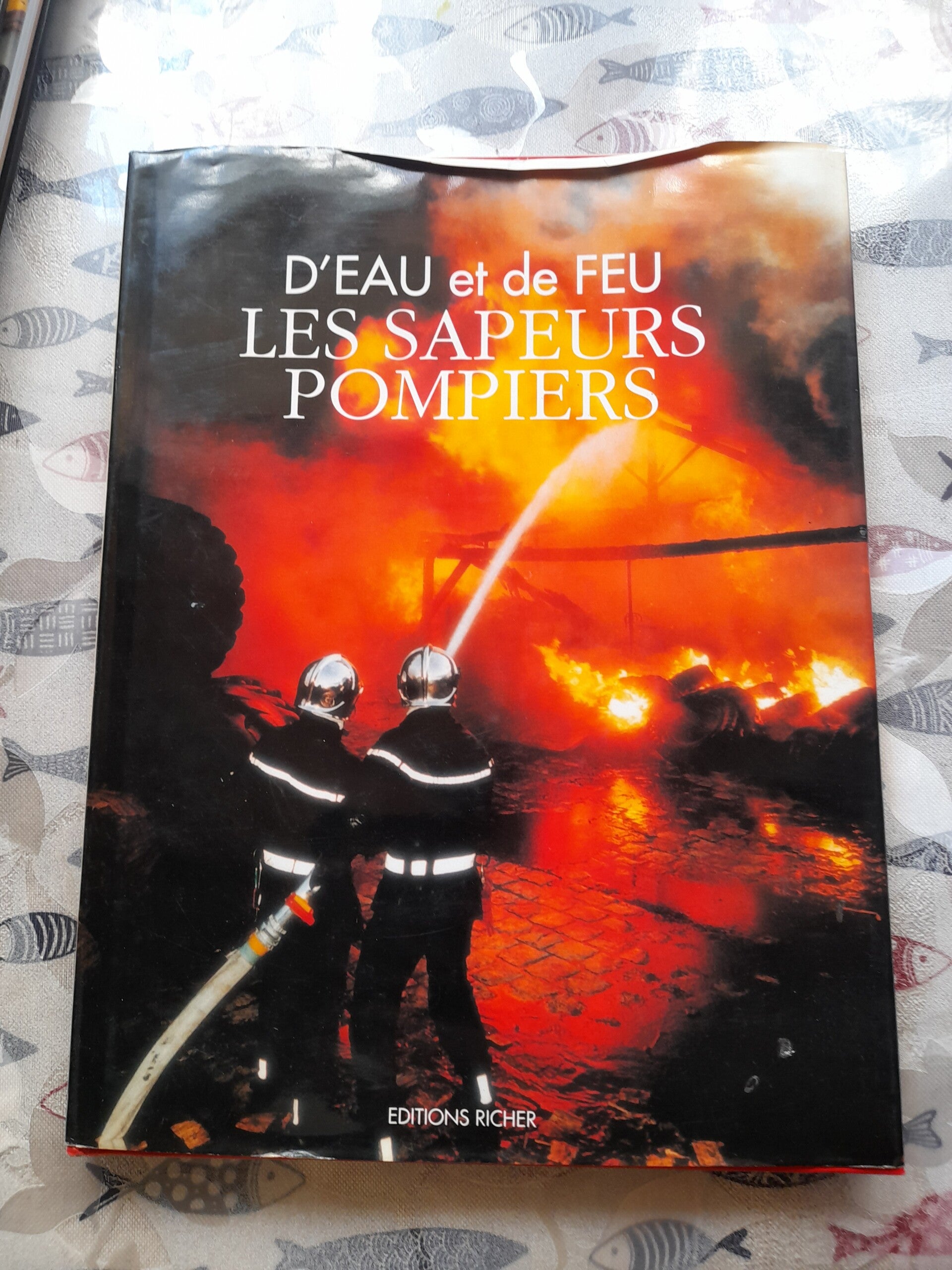 D'eau et de feu les sapeurs pompiers - éditions Richer-  1999