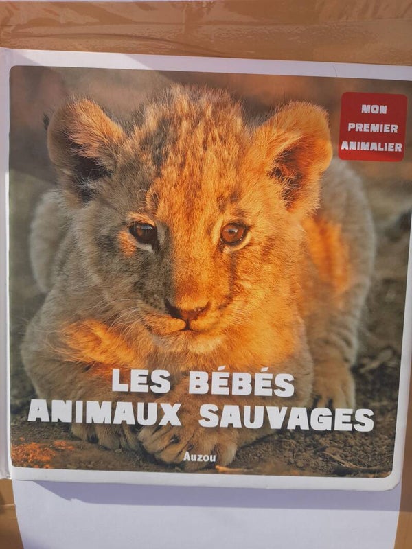 Mon premier animalier : Les bébés animaux sauvages - Auzou -2011