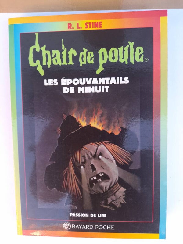 Chair de Poule Les épouvantails de minuit - R.L. Stine - Bayard 1995