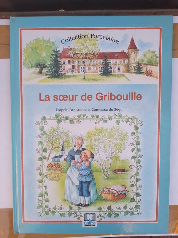 La soeur de Gribouille - comtesse de Segur - collection porcelaine Hemma -1996