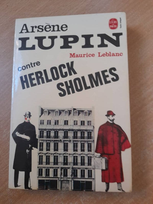 Arsène Lupin : contre Herlock Sholmes- Maurice Leblanc - Le livre de poche  -1984