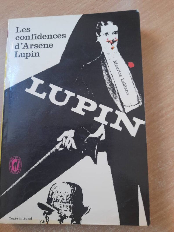 Arsène Lupin : Les confidences d'Arsène Lupin - Maurice Leblanc - Le livre de poche  -1979