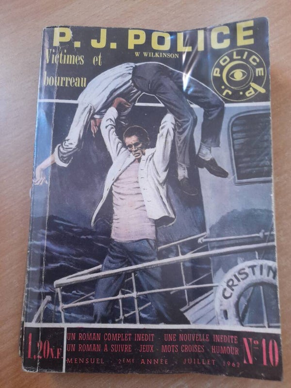 P. J. POLICE N° 10 :  Victime et bourreau  -Willie Wilkinson - SEP - 1962