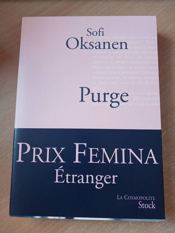 Purge - Sofi Oksanen - Stock la cosmopolite  -2010  Finlande