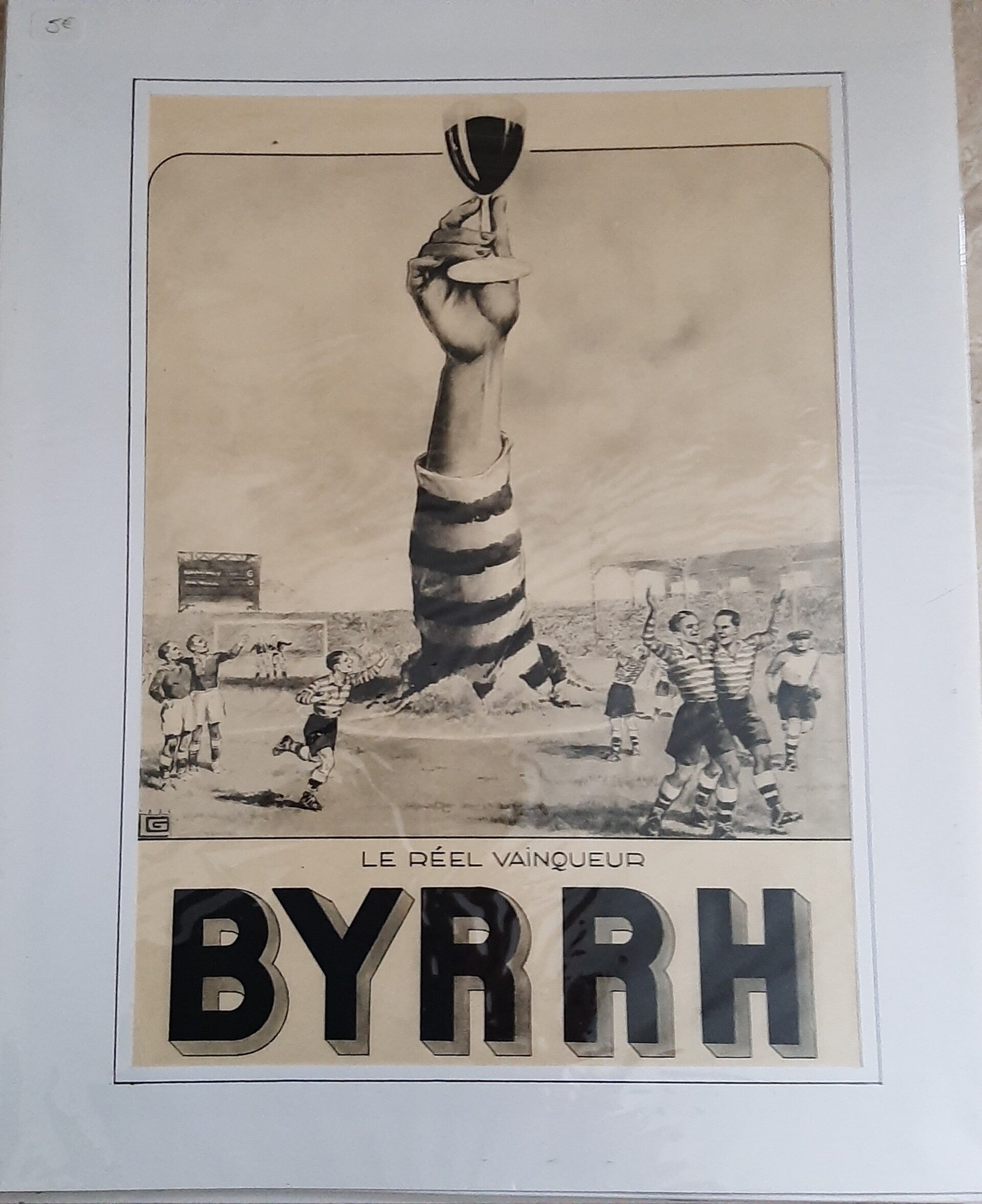 Affiche publicitaire Byrrh 1936