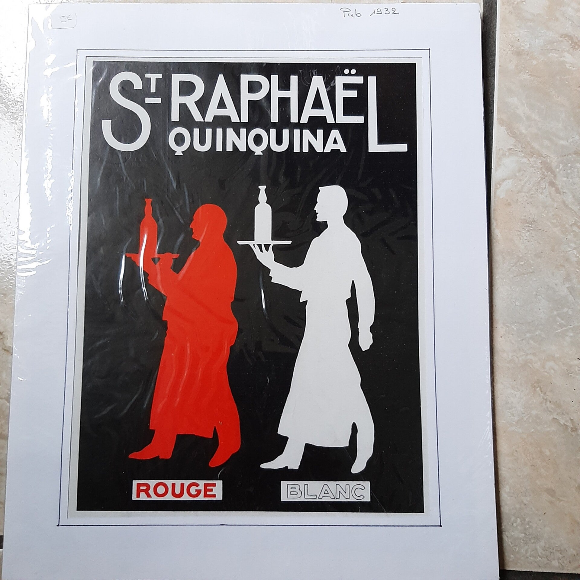 Publicité - Saint-Raphaël - Quinquina 1932