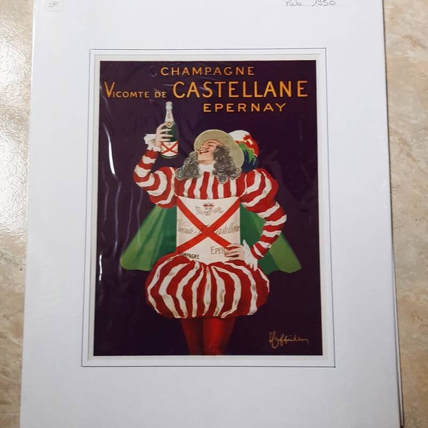 Publicité - Champagne Vicomte de Castellane Epernay 1950