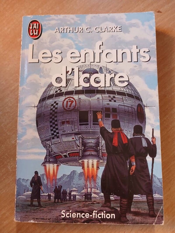 Les enfantsd' Icare- Arthur C. Clarke - j'ai lu- 1988