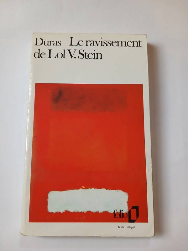 Le ravissement de Lol V.Stein  - Marguerite Duras - folio - 1989