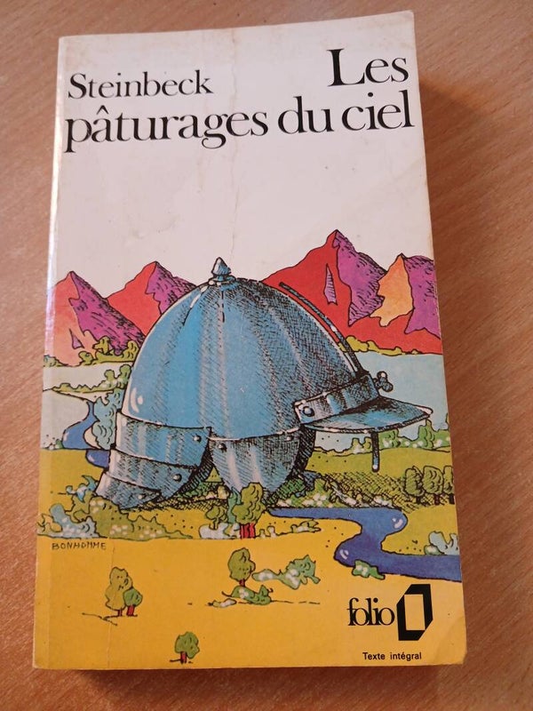 Les pâturages du ciel - John Steinbeck - folio - 1986
