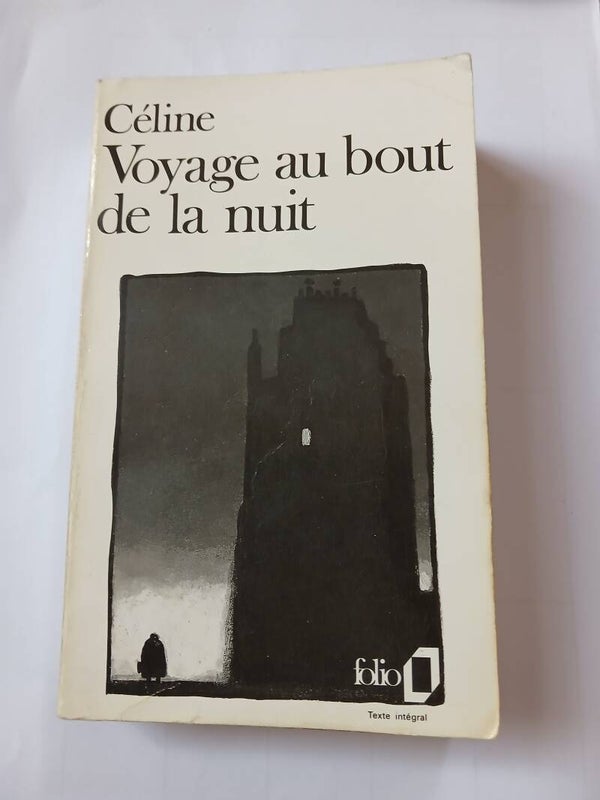 voyage au bout de la nuit - louis ferdinand Celine - folio - 1989