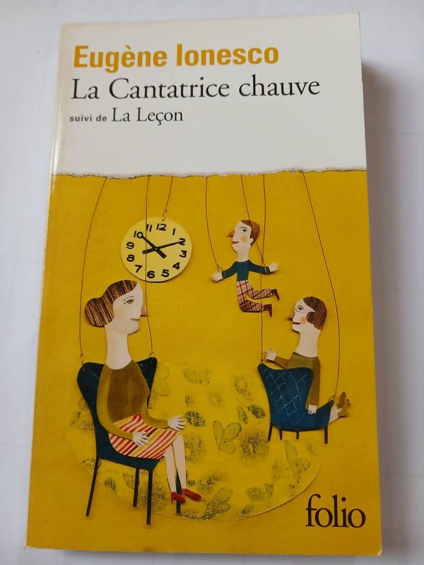 La cantatrice chauve suivi de la leçon  - eugene Ionesco - Folio - 2010