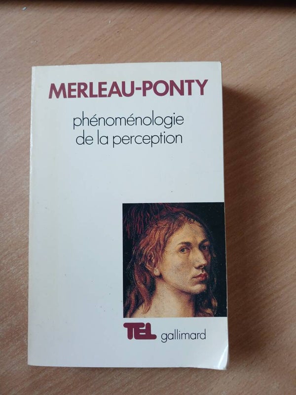 Phénomélogie de la perception - Merleau-Ponty -TEL Gallimard -1987