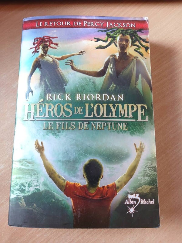 Héros de l'olympe T2 : Le fils de Neptune - Rick Riordan - Albin Michel Wiz - 2012
