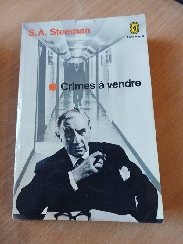 Crimes à vendre - Stanislas andré Steeman - Le livre de poche- 1973