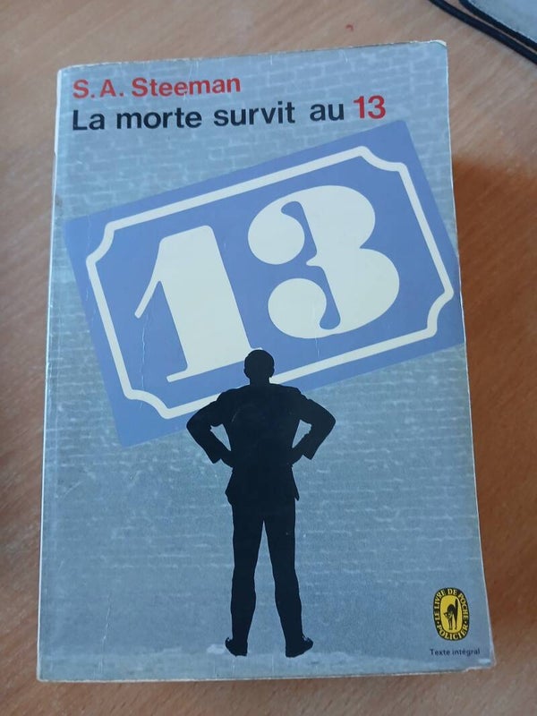 La morte survit au 13 - Stanislas andré Steeman - Le livre de poche- 1974