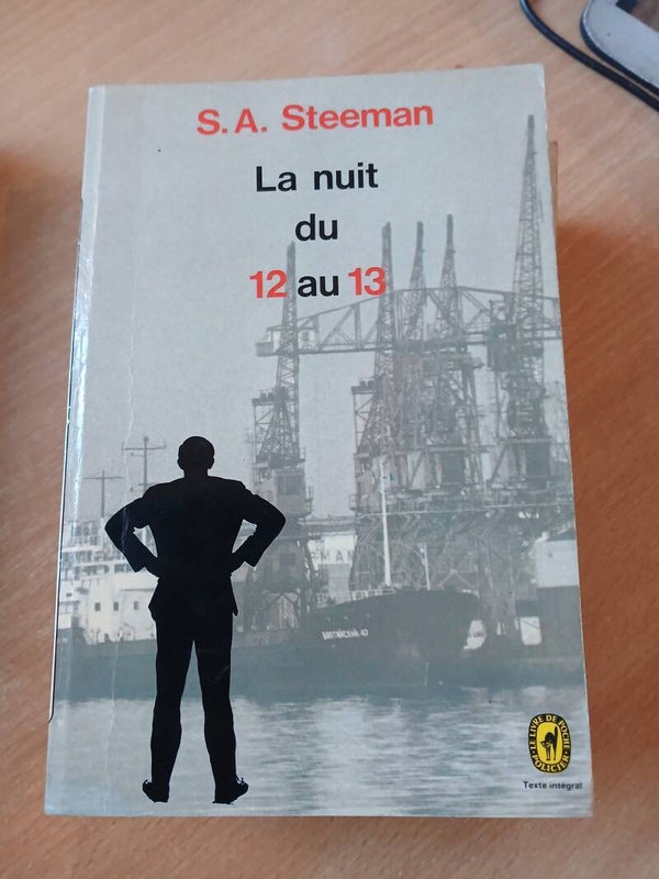 La nuit du 12 au 13 - Stanislas andré Steeman - Le livre de poche- 1975