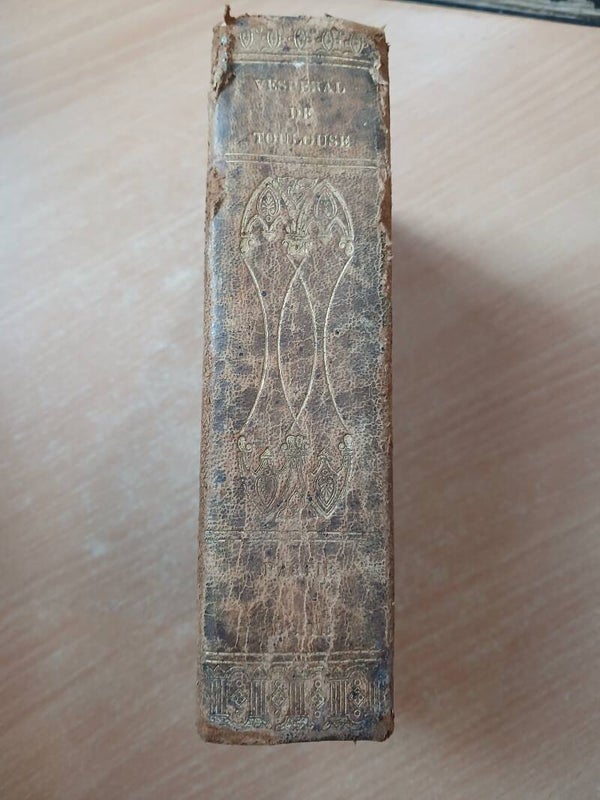 Vespéral de Toulouse Latin français - Bellegarrigue - 1837