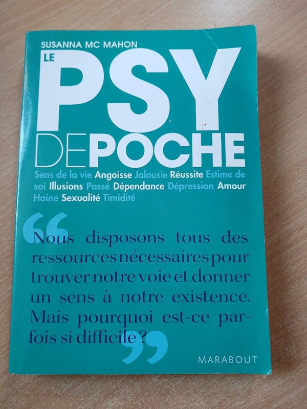 Le psy de poche - Susanna MC Mahon - Marabout -2008