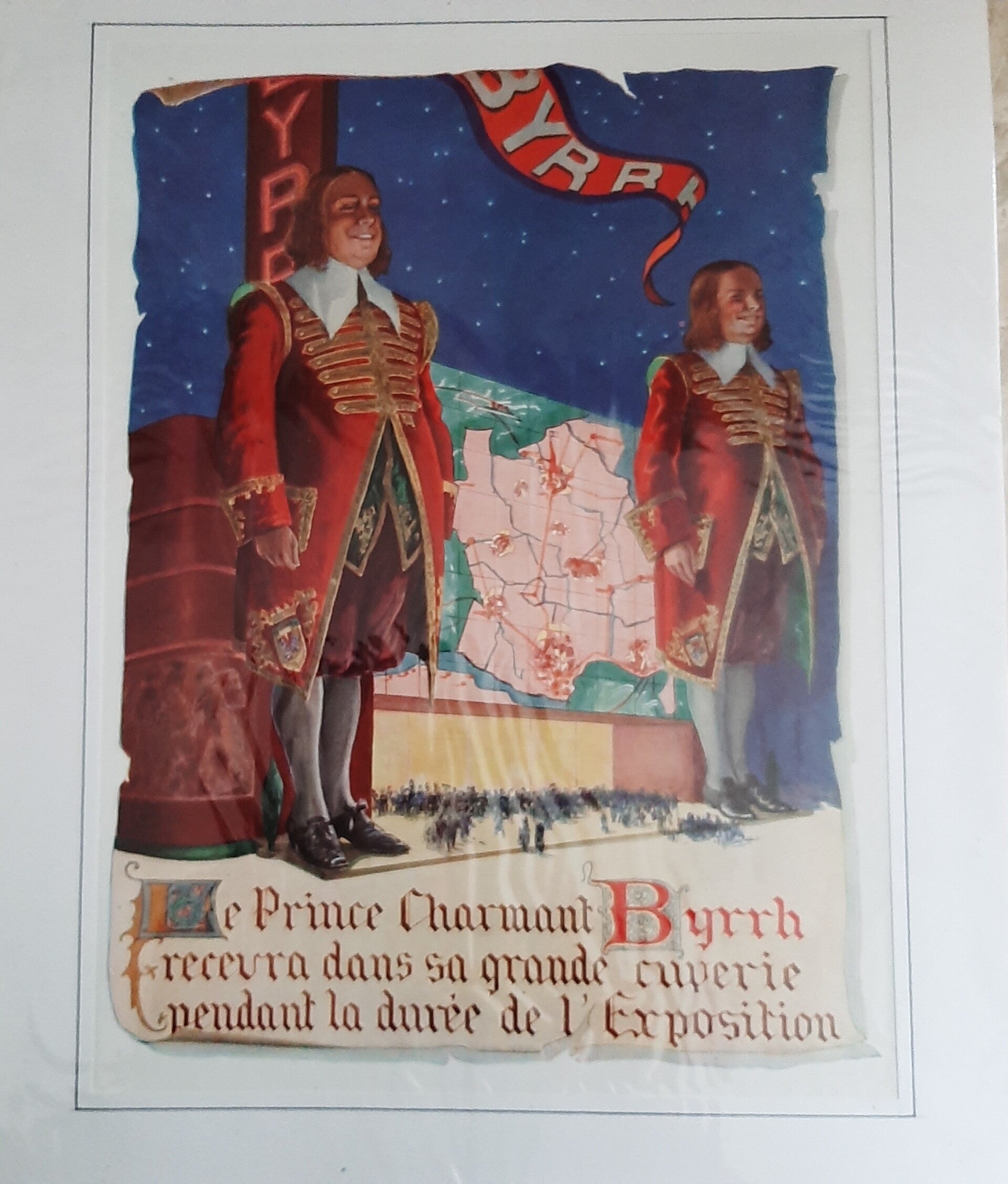 Affiche publicitaire Byrrh 1937