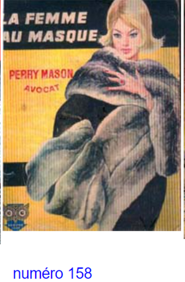 La femme au masque, d'Erle Stanley Garoner n° 158