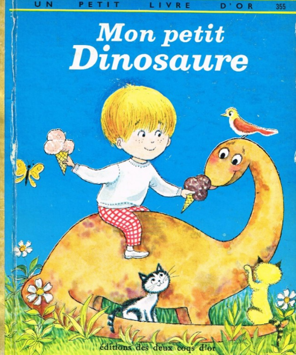 355 - Mon petit dinosaure  - un petit livre d'or - éditions les deux coqs d'or