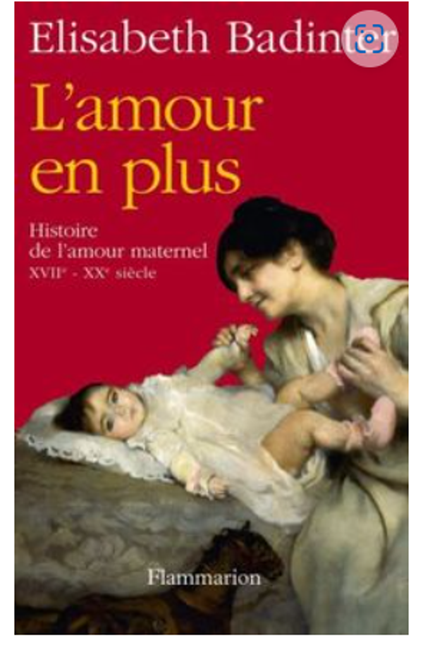 L'amour en plus - Elisabeth Badinter - Flammarion - 2010