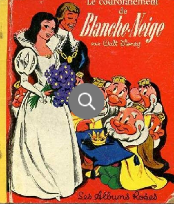 Le couronnement de Blanche-Neige - les albums roses - hachette