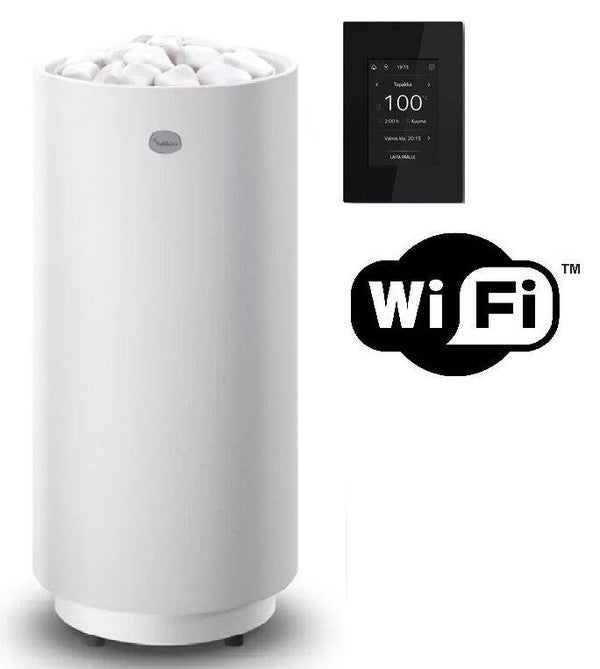 Code 23169, 2380000099210 ELECTRIC SAUNA HEATER TULIKIVI PYRY E 4,5kW, WITH WIFI CONTROL UNIT