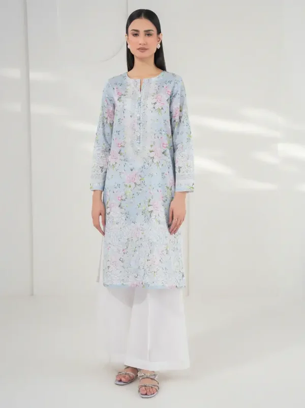 Limelight Lawn Printed Shirt