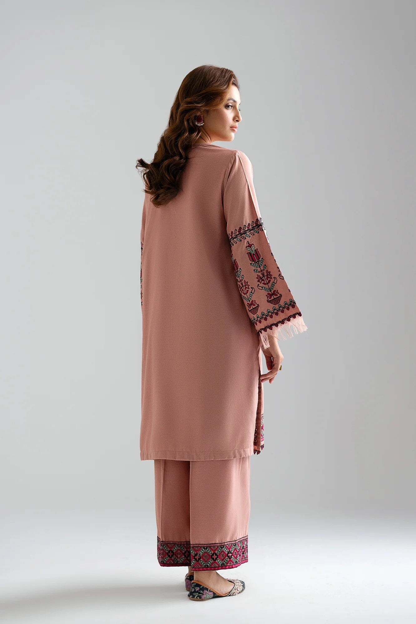 Ethnic Embroidered 2 piece suit | The Almari