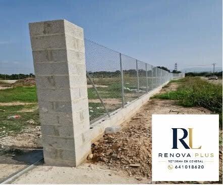 CERRAMIENTO PERIMETRAL DE GRAN SUPERFICIE CON MALLA DE SIMPLE TORSIÓN