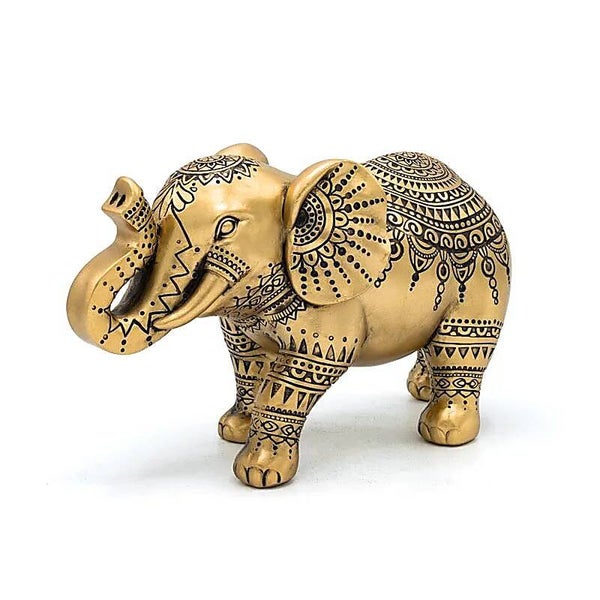 Déco Éléphant couleur or