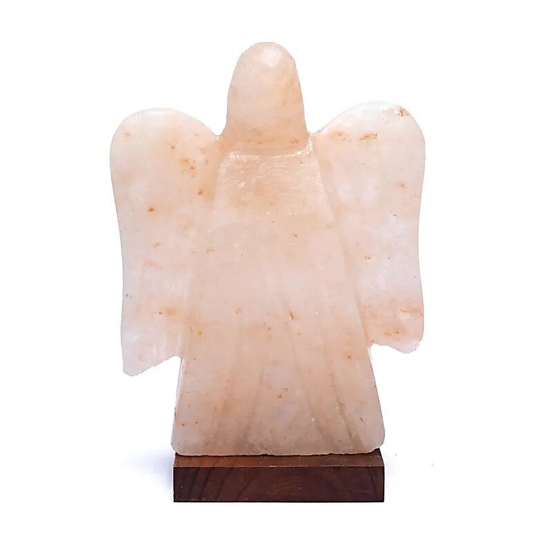 Lampe de sel Ange avec câble et LED