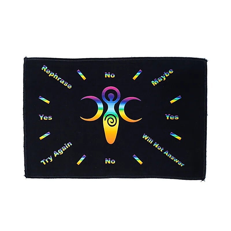 Tapis pendulaire Déesse multicolore