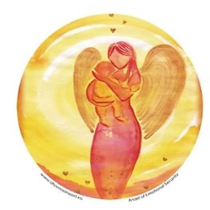 Adhésif verre/fenêtre Ange Sécurité Emotive