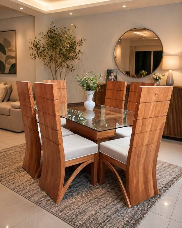 Comedor moderno de 6 sillas