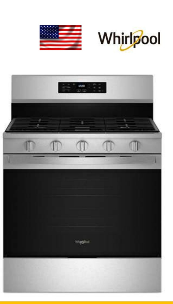 ESTUFA WHIRLPOOL 30” – 5 QUEMADORES CON AIR FRYER